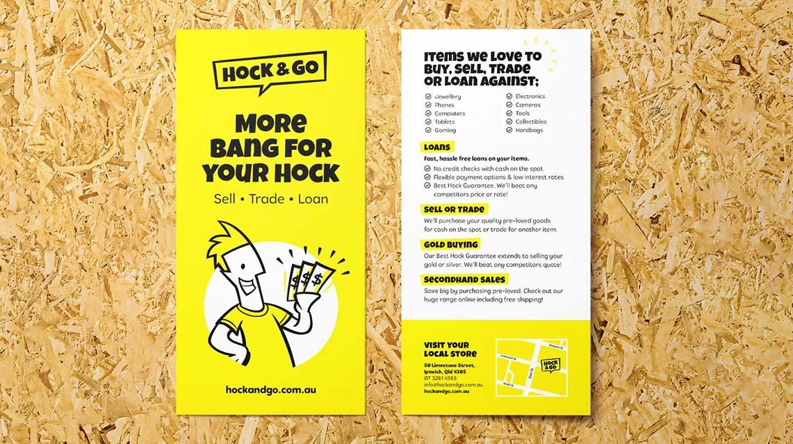 Graphic Design for Hock & Go