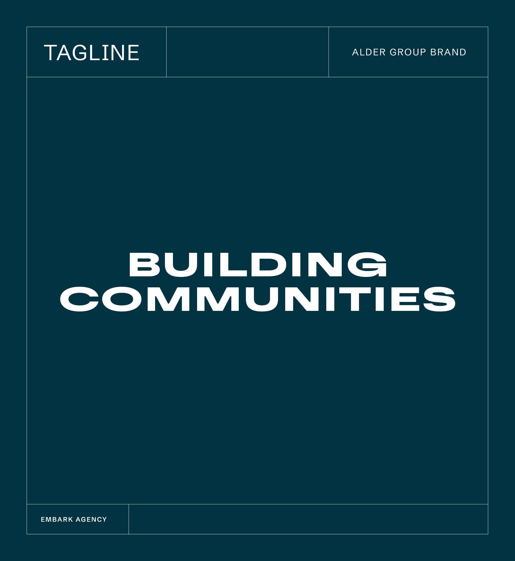 Alder Tagline