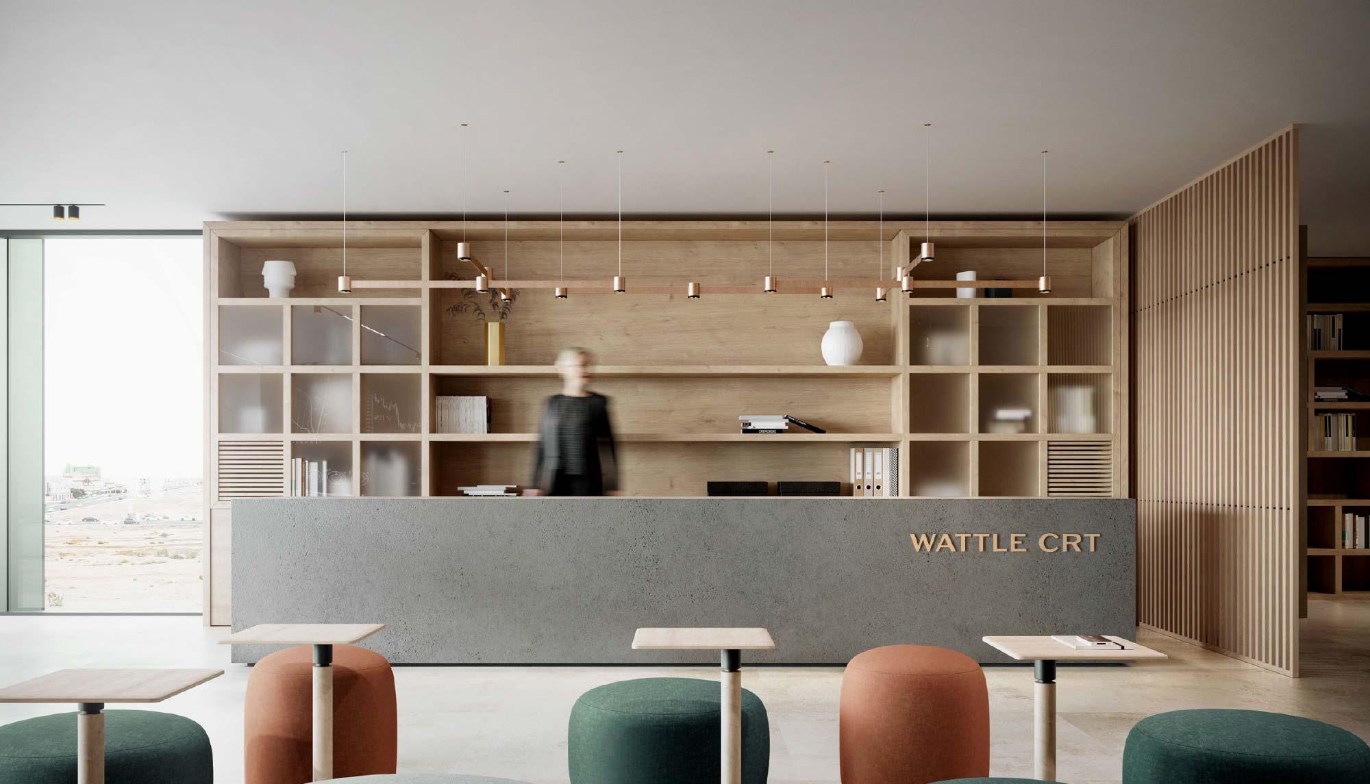 Wattle Court interior design