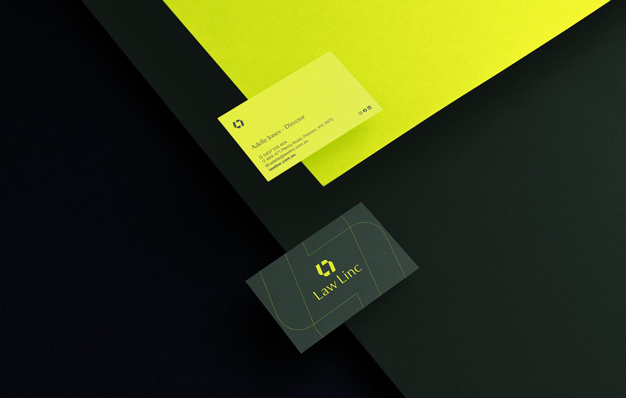 Law Linc Business Cards